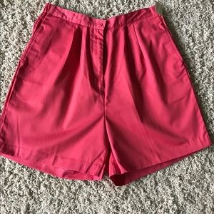 New dark melon colored shorts